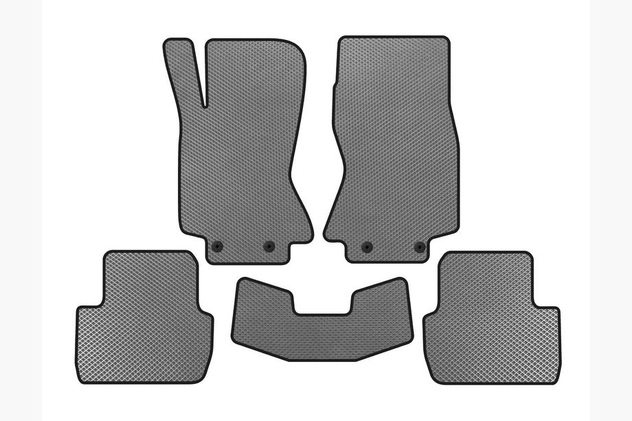 Jaguar S-Type 1999-2008 EVA Floor Mats (Gray) Photo 1