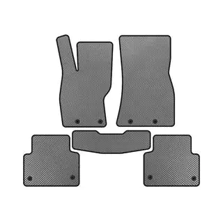 EVA Floor Mats (2011-2016, SD, Gray) Jaguar XF 2009-2016