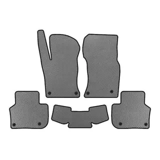 EVA Floor Mats (Gray) Jaguar XF 2016-