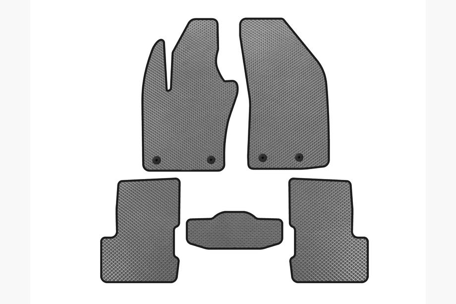 Jeep Renegade 2014- EVA Floor Mats V-2 (Gray) Image