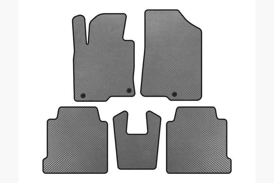 Kia Cadenza 2016- EVA Floor Mats (Gray) Photo 1