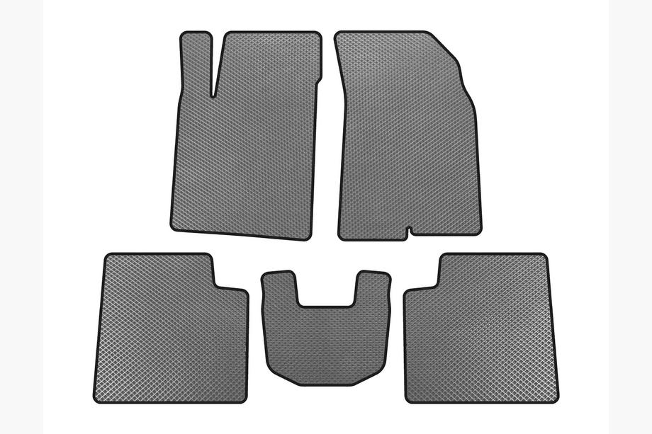 Kia Opirus 2003-2010 EVA Floor Mats (Gray) Photo 1