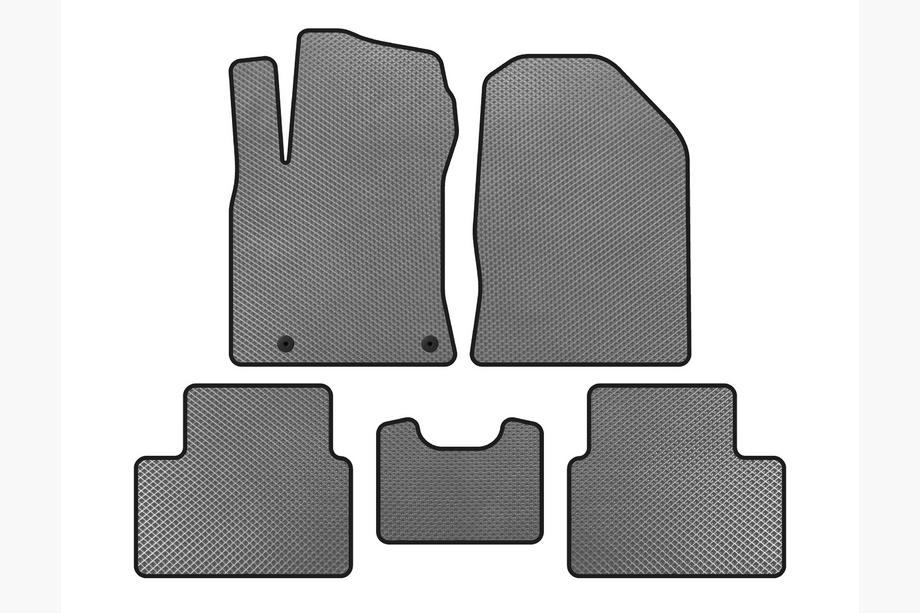 Kia Cerato 4 2019- EVA Floor Mats (Gray) Photo 1