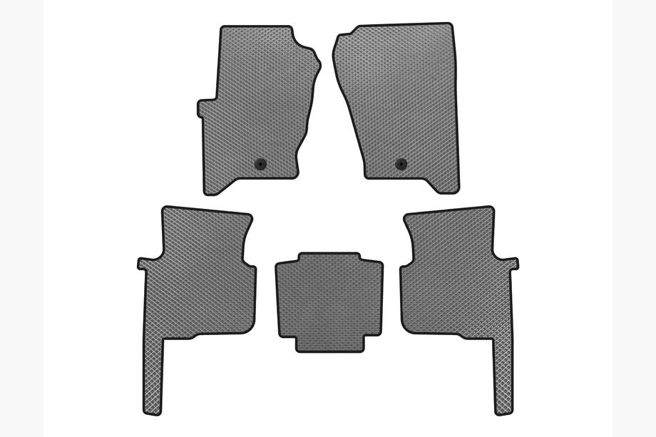 Land Rover Discovery III 2004–2009 EVA Floor Mats (Gray) Photo 1