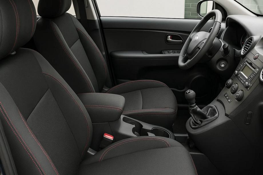 Kia Carens 1999-2012 Eco-leather Car Seat Covers Brothers Premium (5 seats, 2006-2012) Image