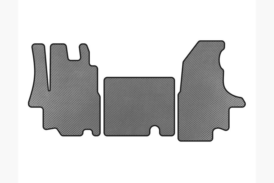 Opel Movano 2004-2010 EVA Floor Mats (Gray) Photo 1