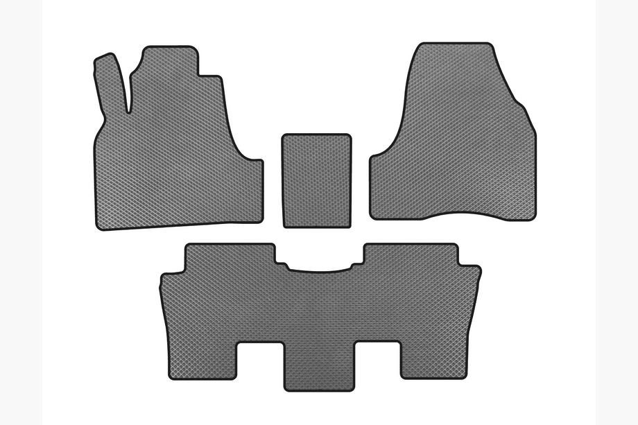 Peugeot 807 2002-2014 EVA Floor Mats (Gray) Image