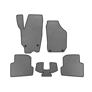 EVA Floor Mats (2010-2014, SW, Gray) Skoda Fabia 2007-2014