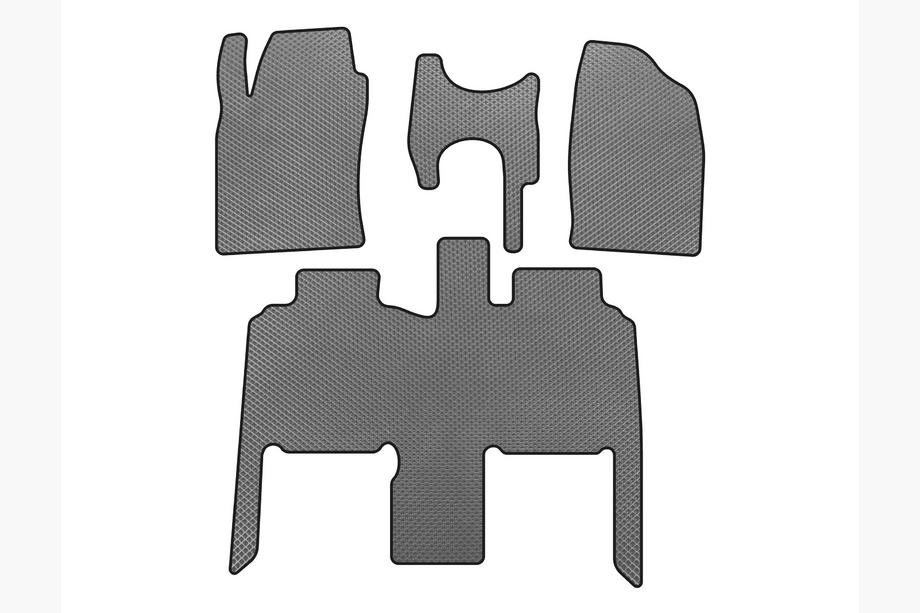 Toyota Previa 2000-2006 EVA Floor Mats (Gray) Photo 1
