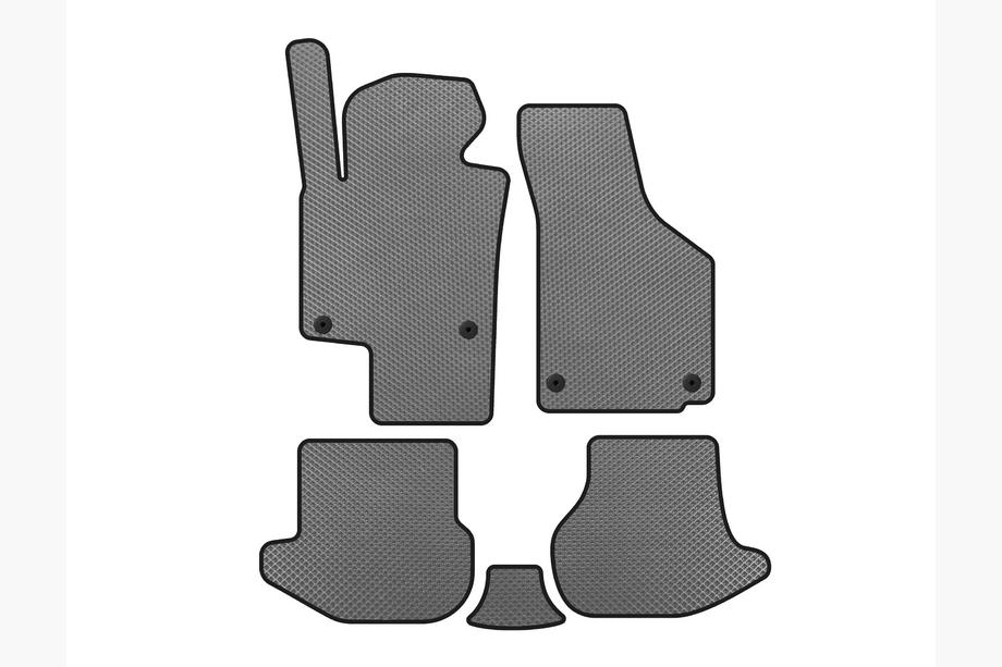 Volkswagen EOS 2006-2011 EVA Floor Mats (Gray) Image