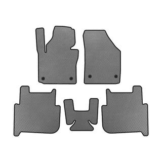 EVA Floor Mats (2 Rows, 2006-2010, 7-Seater, Grey) Volkswagen Touran 2003-2010