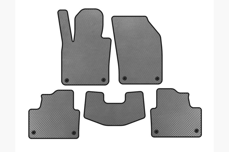 Volvo S60 2019- EVA Floor Mats (Gray) Photo 1
