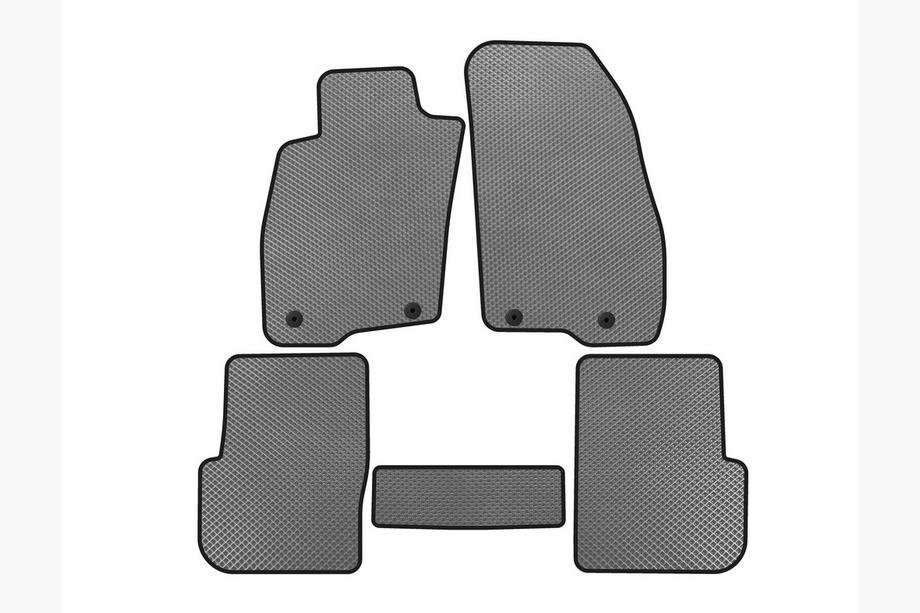 Alfa Romeo MiTo 2008-2018 EVA Floor Mats (Gray) Image