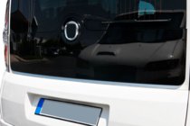 Opel Combo 2012-2018 Stainless Steel Rear Window Trim photo 4