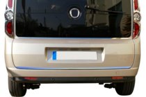 Opel Combo 2012-2018 Stainless Steel Rear Window Trim photo 5