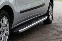 Opel Combo 2012-2018 Side Steps Fullmond (2 pcs, aluminum) photo 1