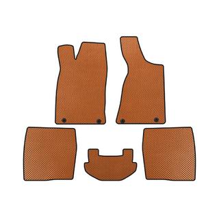EVA floor mats (1987-1991, Sedan, Orange) Audi 80/90 1987-1996