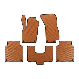 EVA Floor Mats (Long, Orange)