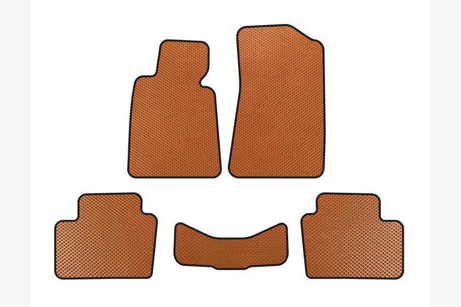 BMW 3 Series E30 1982–1994 EVA Floor Mats (Orange) Photo 1