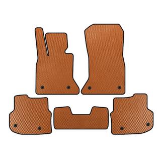 Floor mats 2010-2013 (EVA, orange) BMW 5 Series F10/F11 2010–2016
