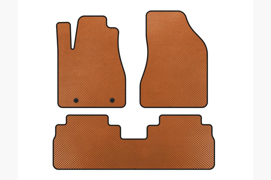 BYD S6 2010-2016 EVA Floor Mats (Orange) Image
