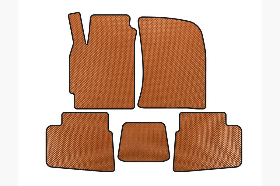 Chevrolet Evanda 2000-2006 EVA Floor Mats (Orange) Image