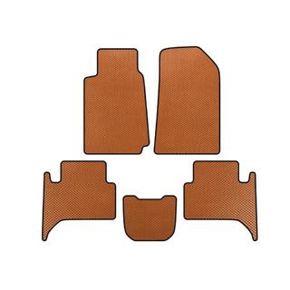 EVA Floor Mats (2 Rows, Orange)