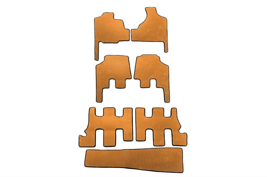 Chrysler Voyager 2001-2007 EVA Floor Mats (for Grand Voyager, Automatic, Orange) Photo 1