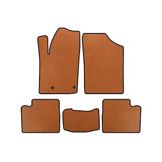 EVA Floor Mats (Orange) Citroen Berlingo 1996-2008