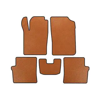 EVA Floor Mats (Hatchback, 5-Door, Orange)