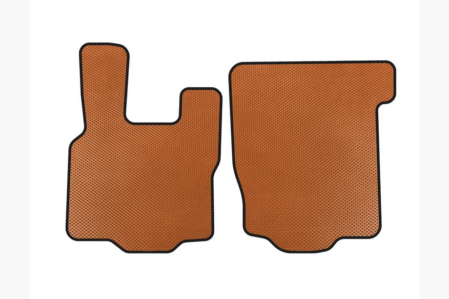 DAF XF105 2005-2013 EVA Floor Mats (Orange) Photo 1