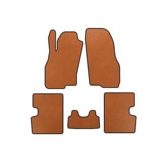EVA Floor Mats (HB, 5-Door, Pre-Facelift, Orange) Fiat Punto Grande/EVO 2006-2018
