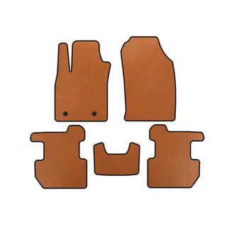 EVA Floor Mats (2018-2022, Orange) Ford Ecosport 2013-2022