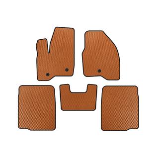 EVA Floor Mats (2 Rows, 2011-2015, Orange)
