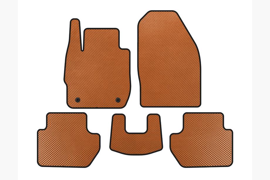Ford Ka 2016- EVA Floor Mats (SD, Orange) Image