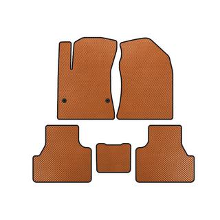 EVA Floor Mats V2 (Electric, Orange) Hyundai Kona 2017-2023