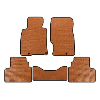 EVA Floor Mats (G25-G35, SD, Orange)