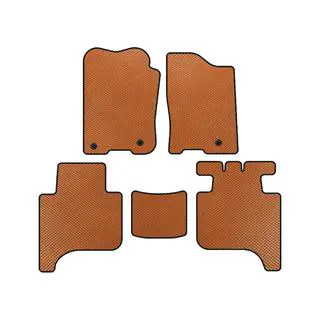 EVA Floor Mats (2 Rows, 2004-2008, Orange)