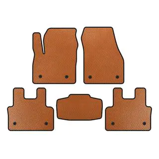 EVA Floor Mats (Orange) Jaguar E-Pace 2017-2024