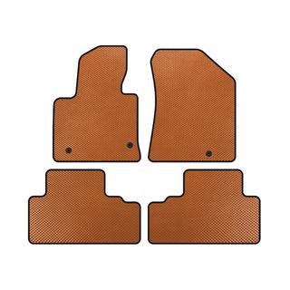 EVA Floor Mats (Orange) Kia Carens 2012-