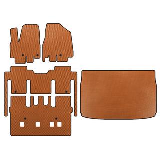 EVA Floor Mats (full interior, 8-seater, Orange)