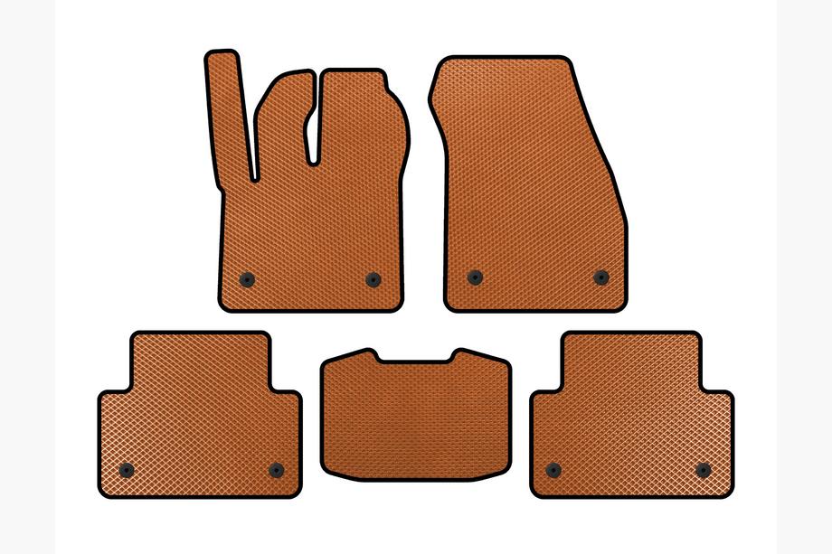 Range Rover Evoque 2018- EVA Floor Mats (Orange) Image