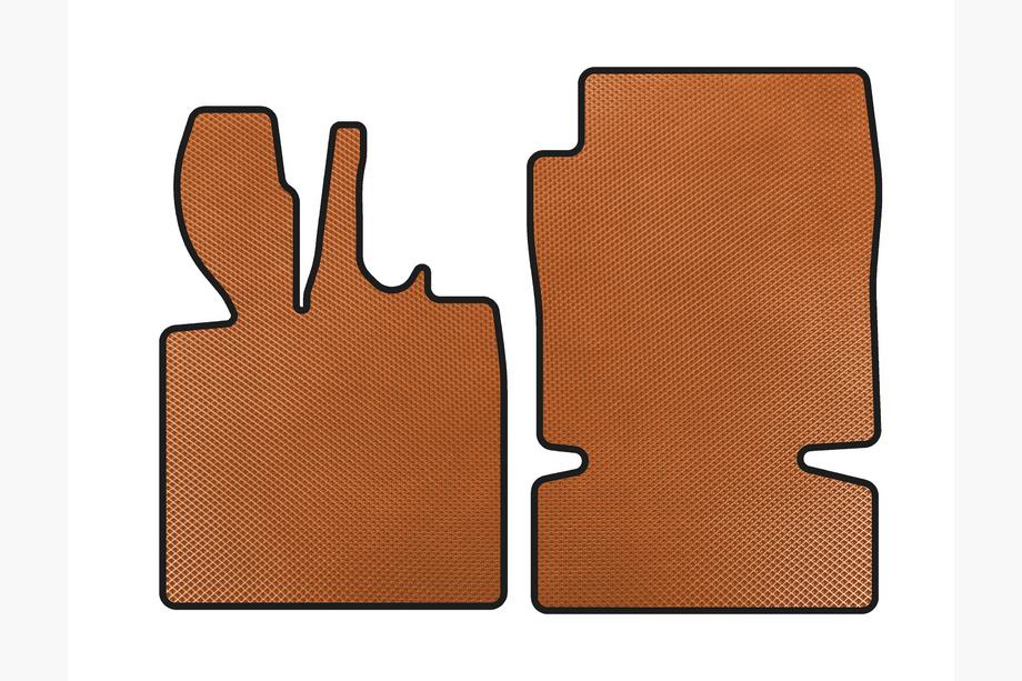 Smart 1998-2007 EVA Floor Mats (2003-2007, Coupe, Orange) Photo 1
