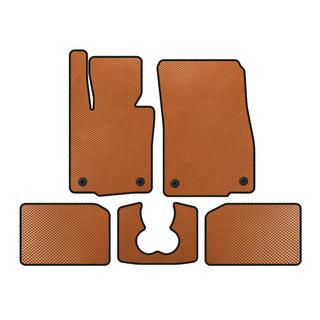 EVA Floor Mats (for S F55, 5-Door, Orange) Mini Cooper F55/56/57 2014-2023