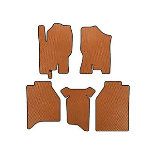 EVA floor mats (no trays, orange)