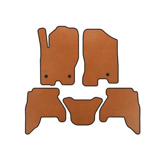 EVA Floor Mats (2 Rows, Orange, 2010-2014) Nissan Pathfinder R51 2005-2014