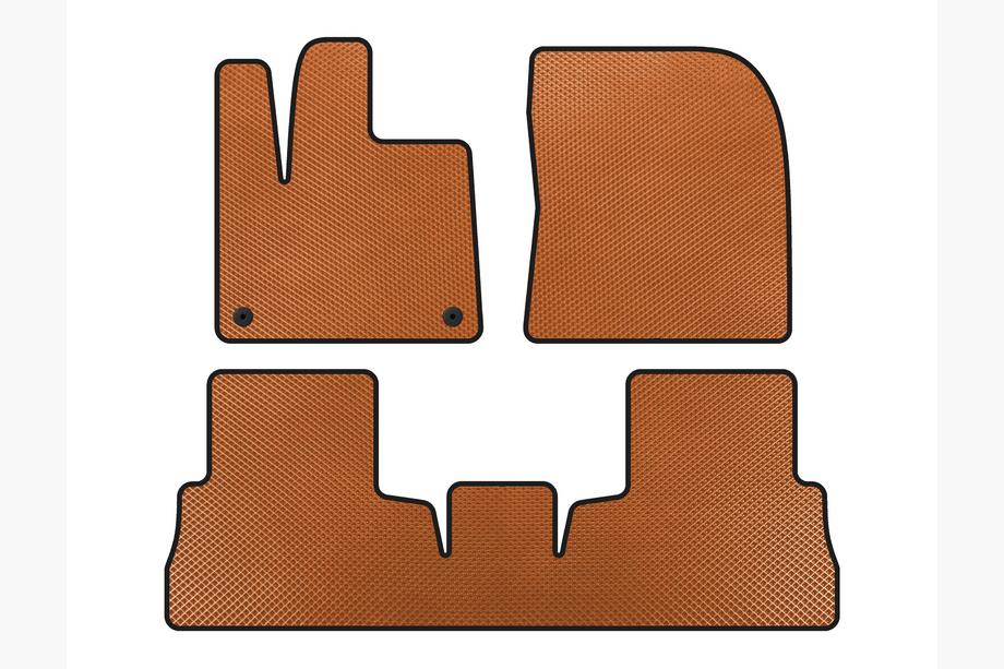 Opel Combo 2019- EVA Floor Mats (Orange) Image