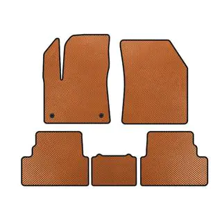EVA Floor Mats (2017-2021, Orange)