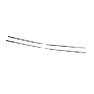 Slim Chrome Grille Covers (4 pcs, Stainless Steel) photo 3