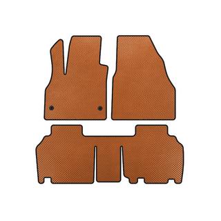 EVA Floor Mats (2 Rows, 5-Door/7-Seater, Orange) Renault Kangoo 2008–2020